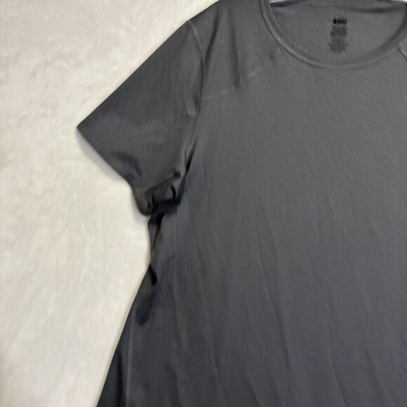 REI Co-op Women’s Lightweight Base Layer Crew Top Short Sleeve Gray Plus Size XL - Picture 2 of 15
